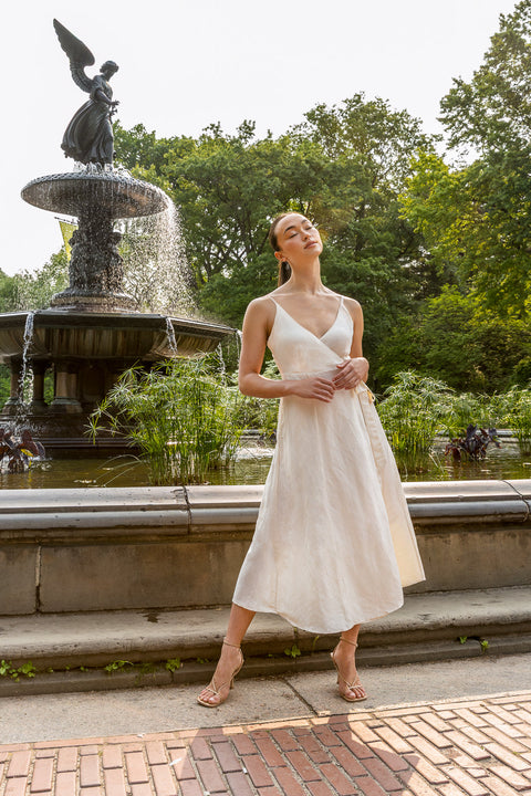 Lauren Dress in Shell