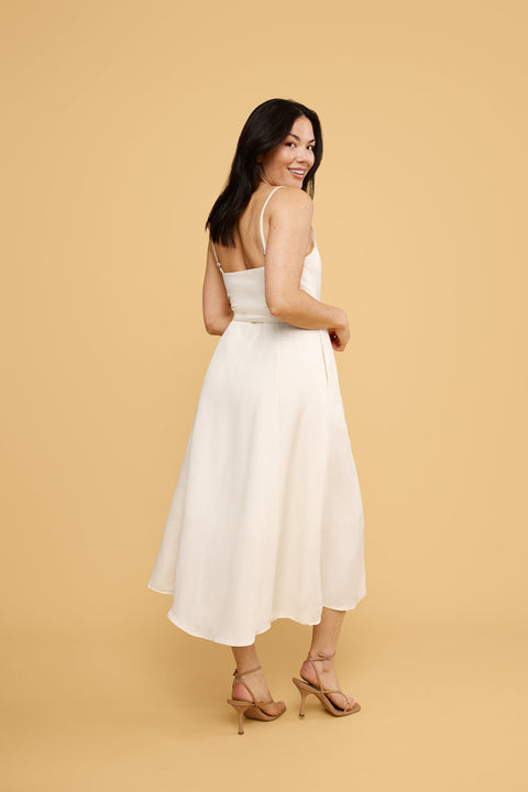 Lauren Dress in Shell