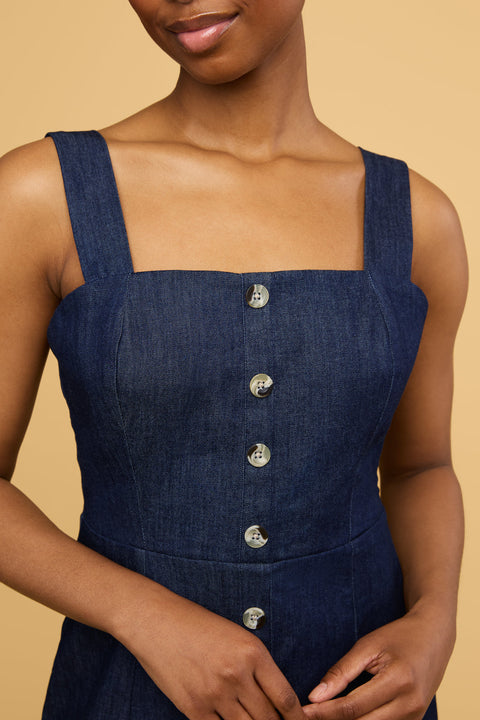 Caitlyn Dress in Denim