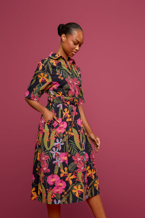 Rachel Dress in Orchid