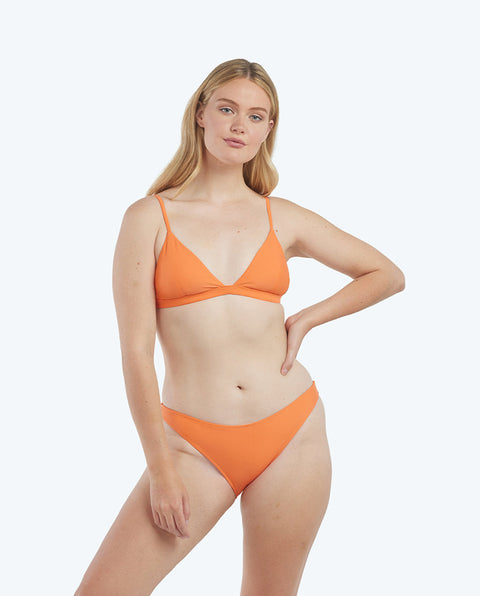 The Triangle Bikini Top - Tangerine