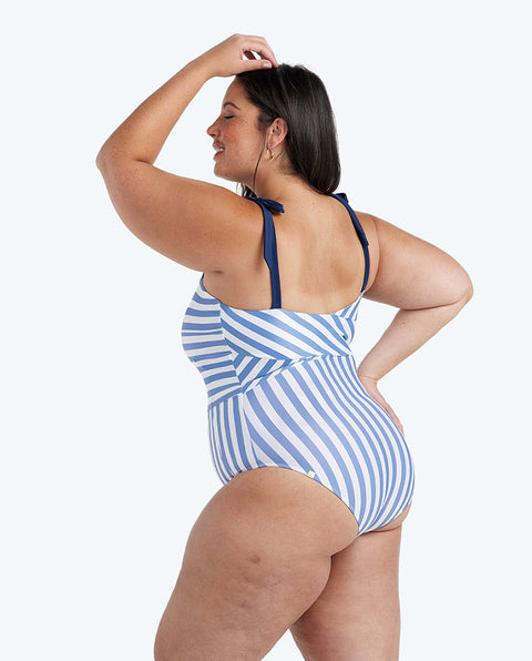 The Tie Oasis - Nautical Stripe in Blue Mountain