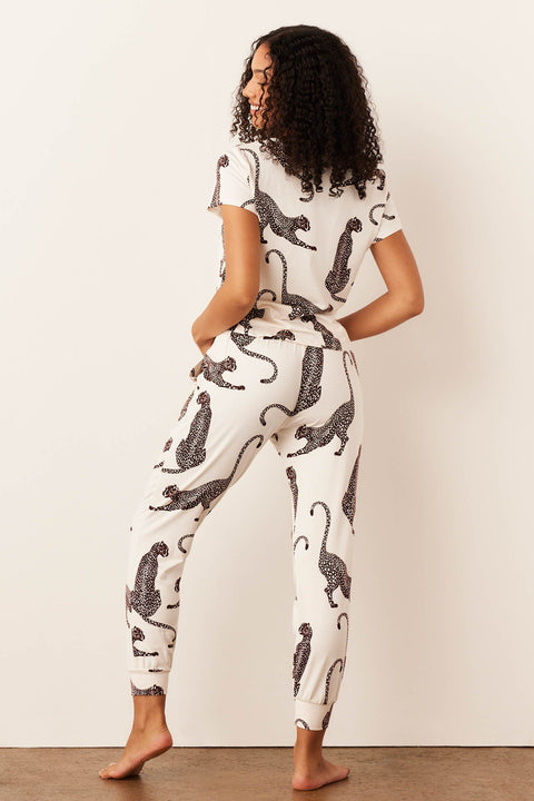 Nadia Cloud Jersey PJ Set in Vinyasa