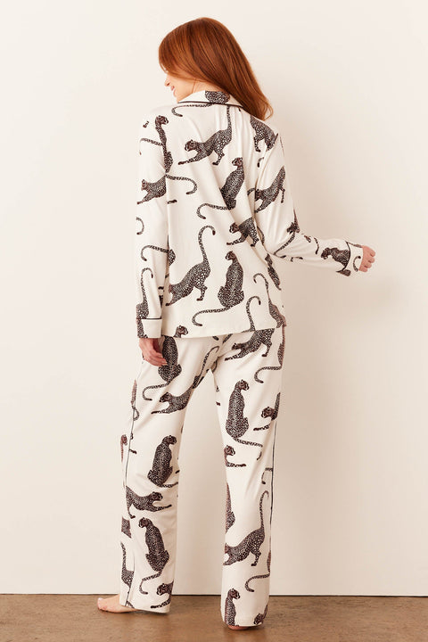 Winter Cloud Jersey PJ Set in Vinyasa