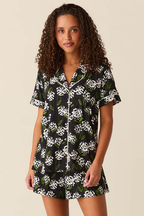 Maren Cloud Jersey PJ Set in Blossom