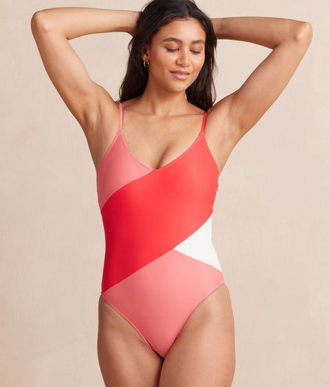 The Marina - Grapefruit & Coral & White Sand