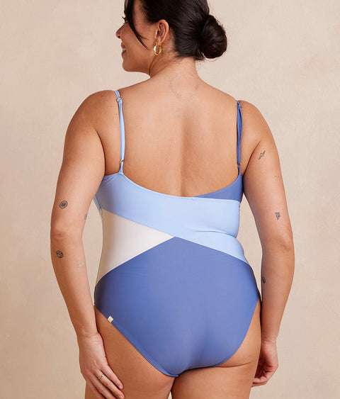 The Marina - Sky & Blue Mountain & White Sand