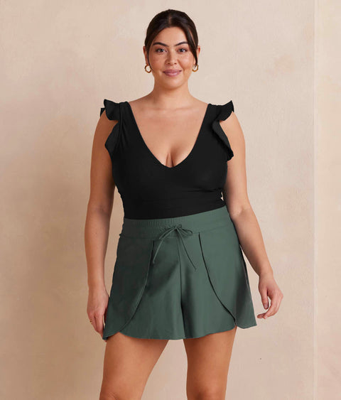 The Sea to Shore Swim Shorts - Olive