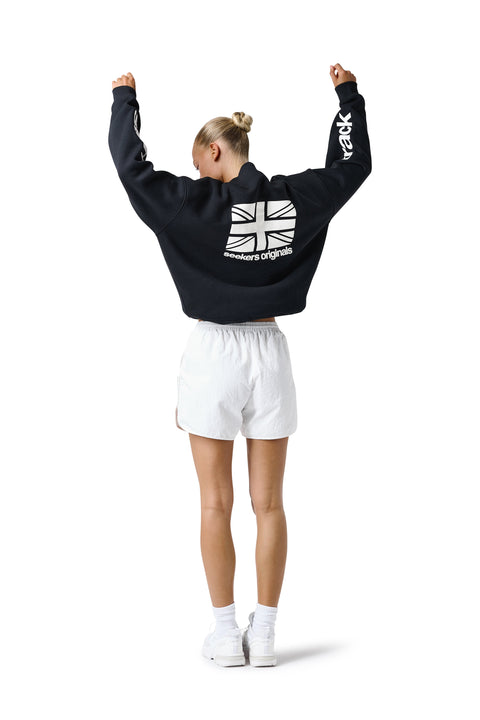 Trackstars Sweatshirt in Black