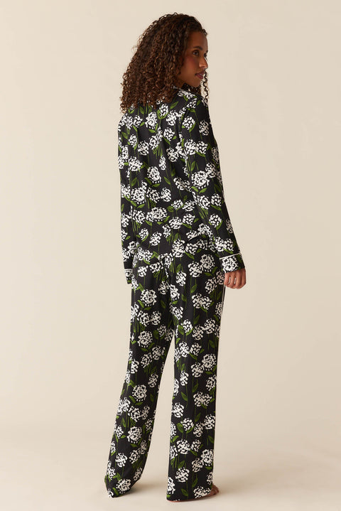Winter Cloud Jersey PJ Set in Blossom