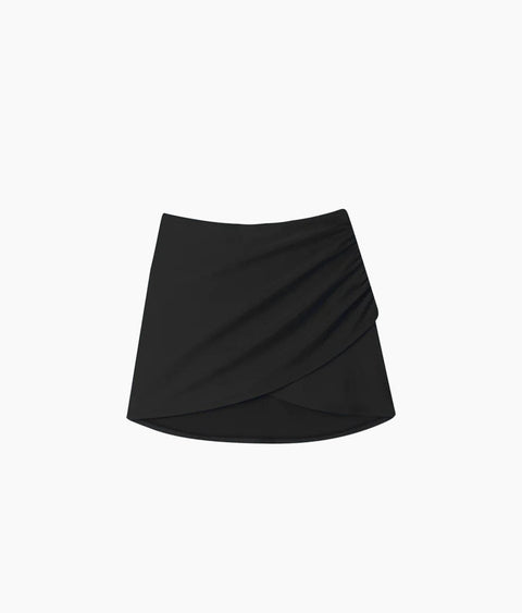 The Ruched Swim Skirt - Sea Urchin