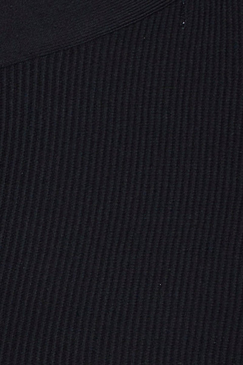 Black Knit Top Sleeveless Halter