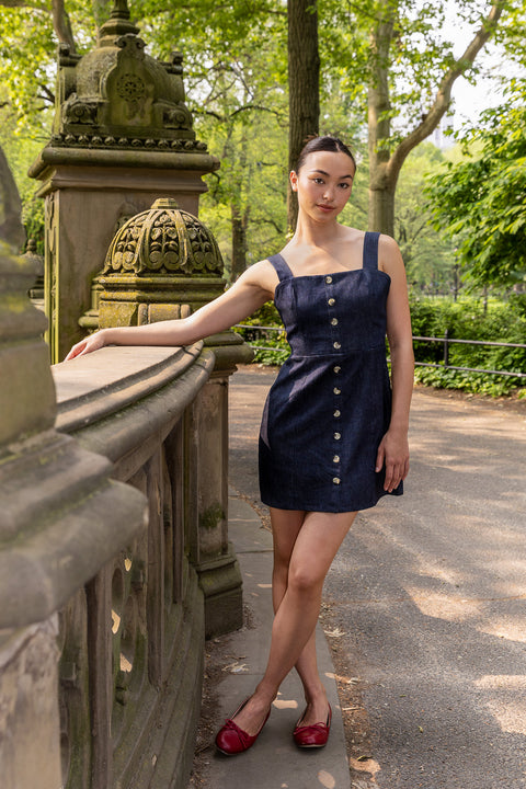 Caitlyn Dress in Denim