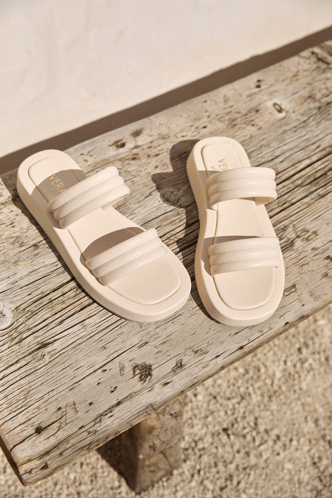 VERALI Boss Flatform Slides Bone