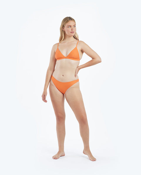 The Low Rise Bikini Bottom - Tangerine