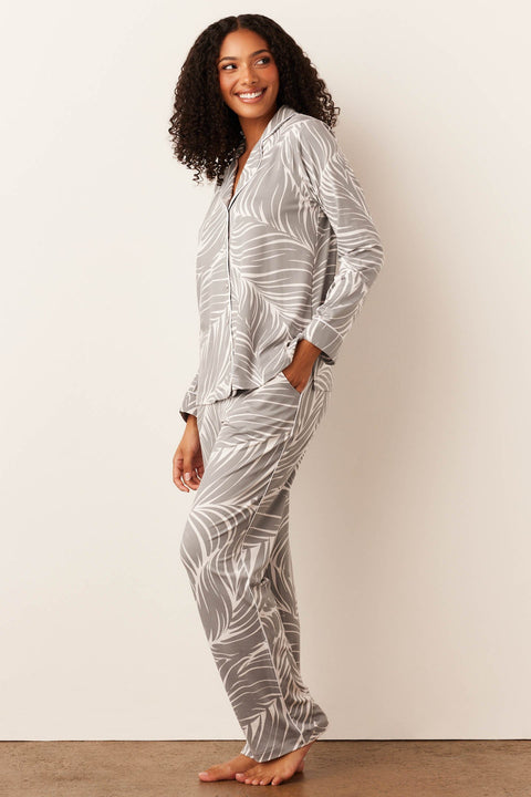 Winter Cloud Jersey PJ Set in Whisper