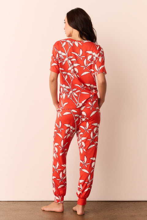 Maddie Cloud Jersey PJ Set in Zen