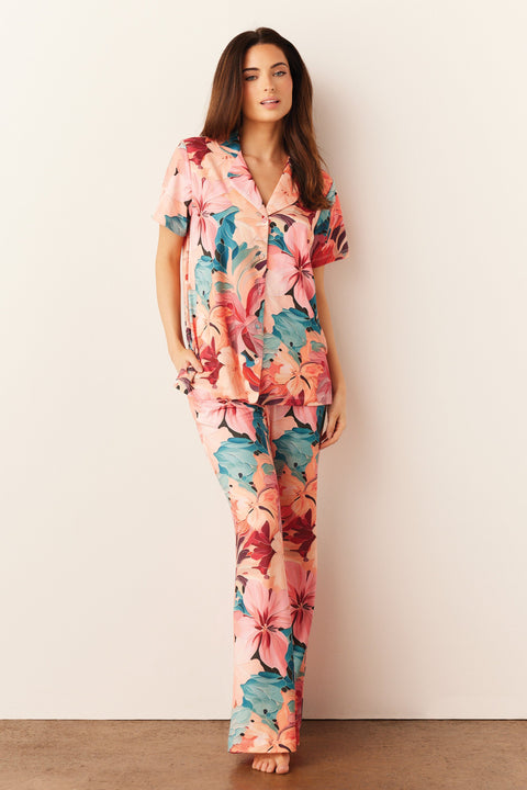 Elsa Cloud Jersey PJ Set in Rio