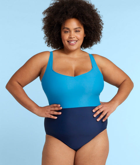 The Seascape Sweetheart One Piece - Calypso & Deep Sea