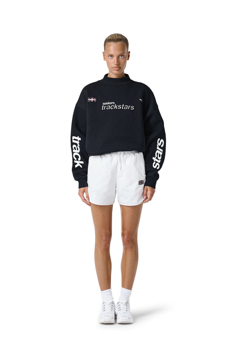 Trackstars Sweatshirt in Black