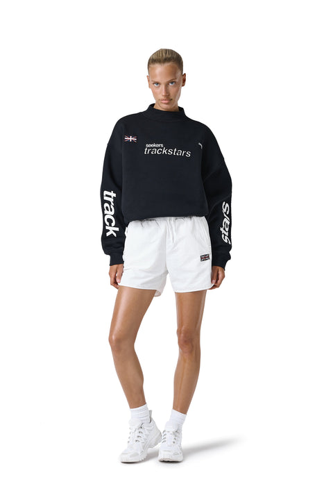 Trackstars Sweatshirt in Black