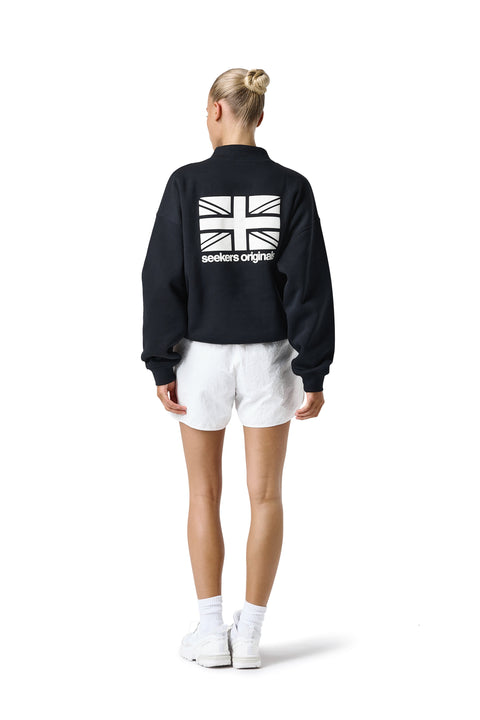 Trackstars Sweatshirt in Black