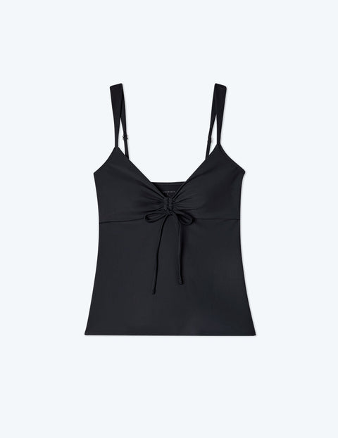 The Cinched Tankini Top - Sea Urchin