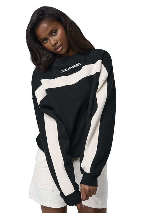 Jeanswear Panel Washed Sweatshirt