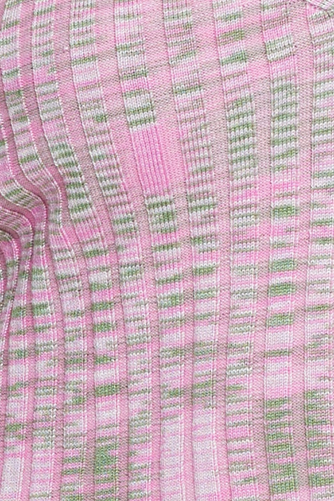 Multi Knit Top Sleeveless Halter